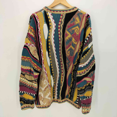 ツンドラ tundra カナダ製 3Dニット セーター メンズ import:L